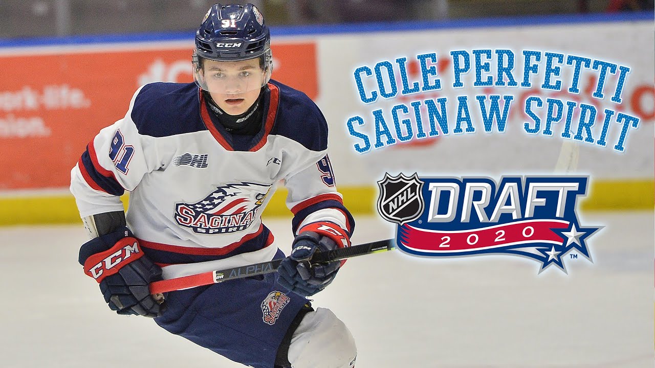 2020 NHL Draft Prospect Profile: Cole Perfetti - Saginaw Spirit - YouTube