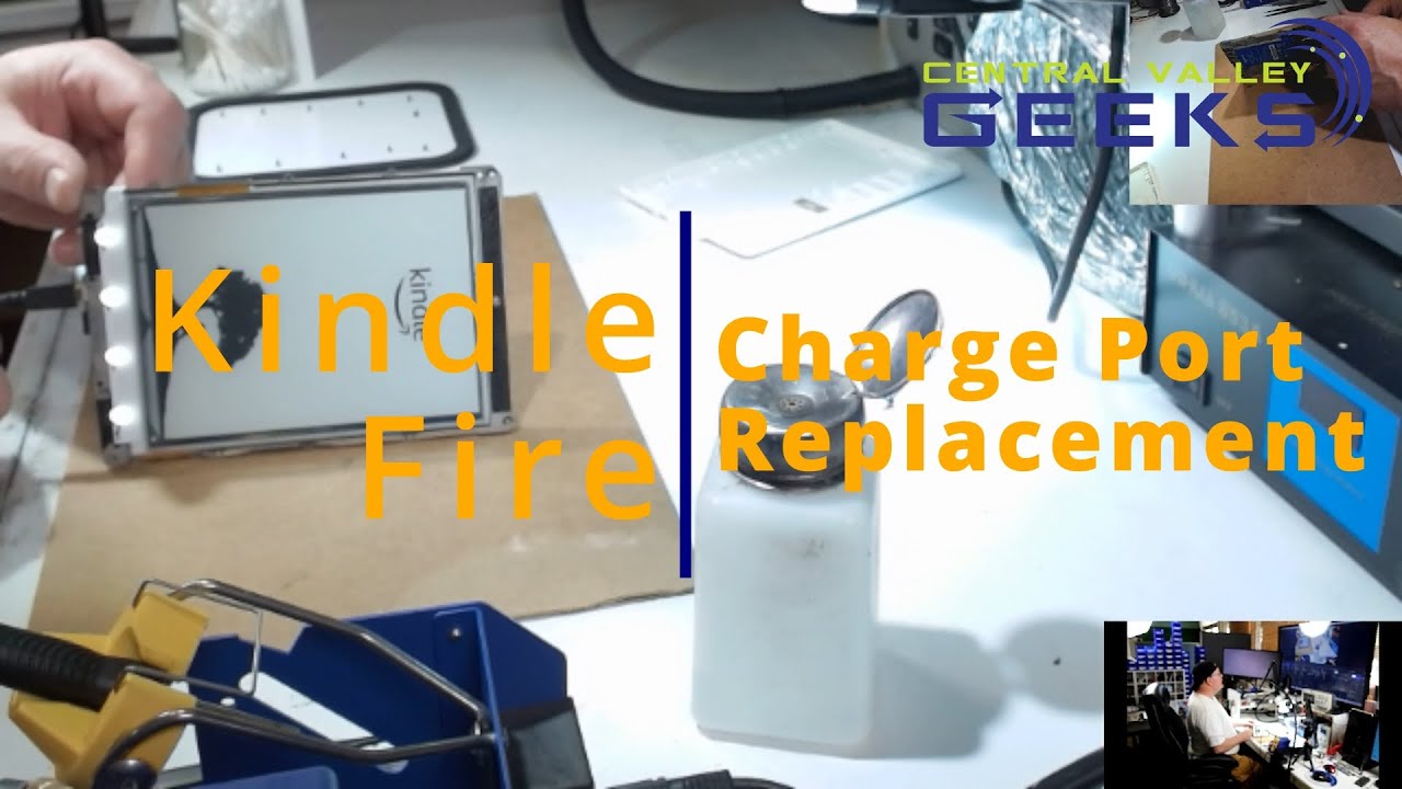 Kindle Fire Charge Port Replacement YouTube