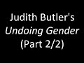 Doing and undoing gender (at UBM - Université Bordeaux ...