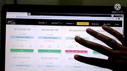 My RBI ASSISTANT MOCKTEST SCORE 😒🙆🏻‍ || smartkeeda