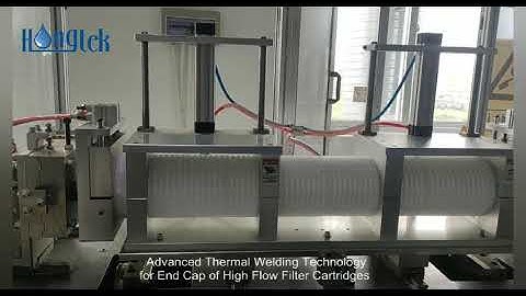 High Flow Filter Cartridges Made by Advanced Thermal Welding Technology