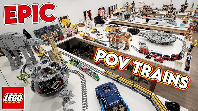 Adding Trains to the LEGO City! Room Rebuild Part 12 