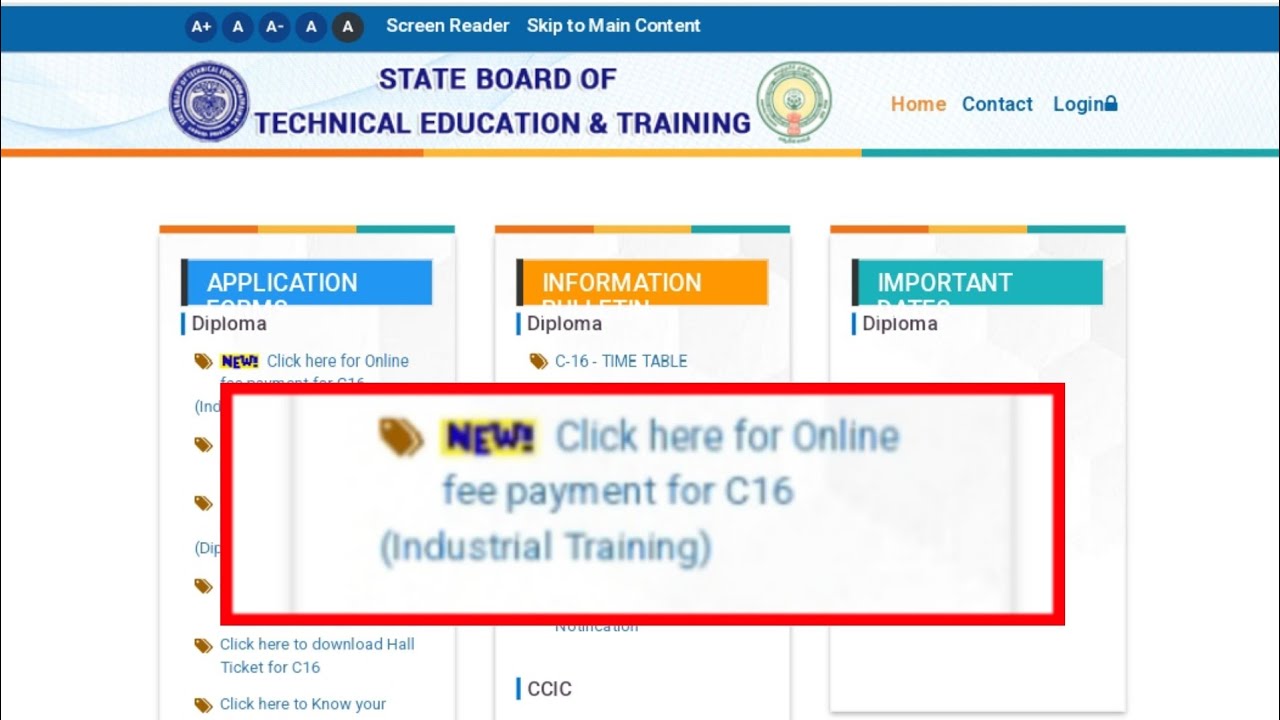 AP DIPLOMA INDUSTRIAL TRAINING FEE UPDATE |  STUDENTS DOUT