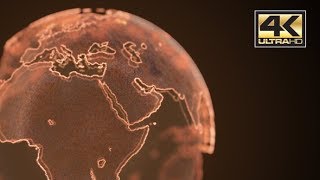 Earth Globe Hologram | Motion Graphics - Videohive template