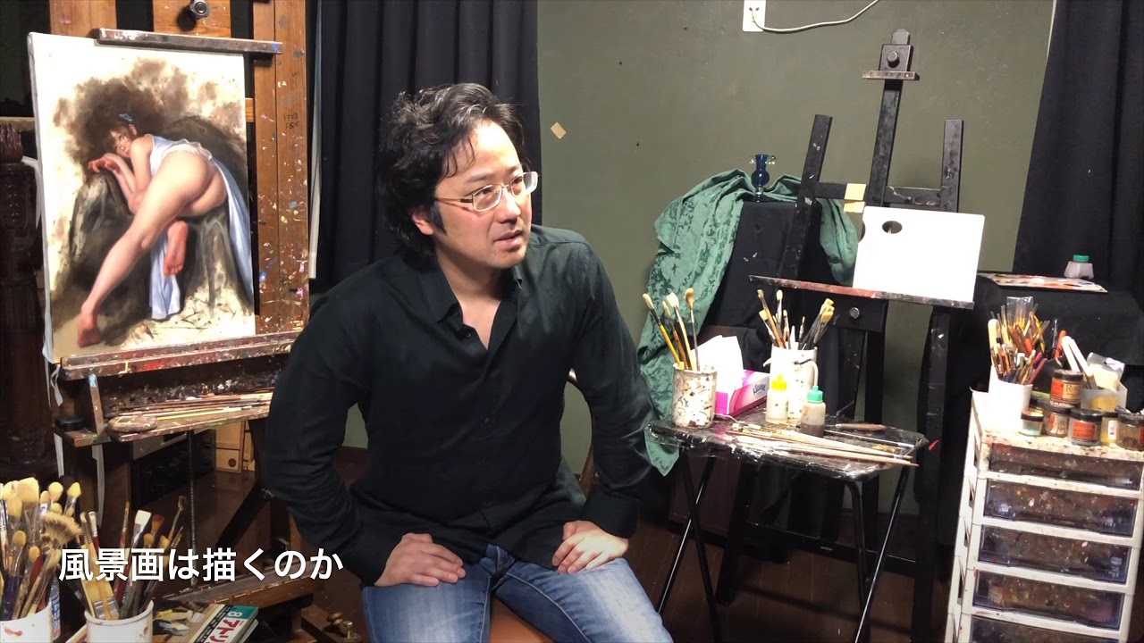 三嶋哲也インタビュー9：モデルの選び方と尻フェチ、風景画について
