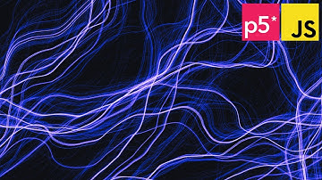 p5.js Coding Tutorial | Flow Fields (Perlin Noise)