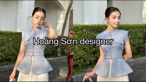 Dạy cắt may: Hướng dẫn cách cắt áo peplum cổ tàu có bản đai eo dưới xòe| sách cắt may 0326341190