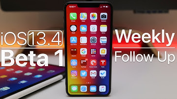 iOS 13.4 Beta 1 - Follow Up