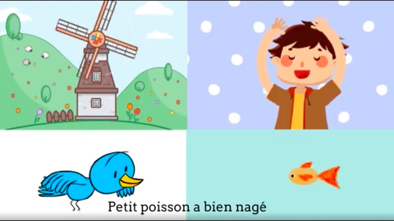 Tourne, tourne, petit moulin - YouTube