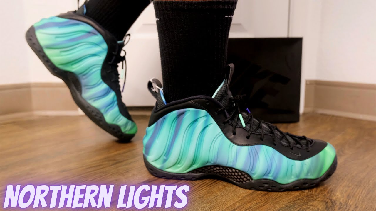 Nike Air Foamposite One Northern Lights On Feet Review