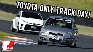 Overtaking GR YARIS'S In My Yaris T sport?!? Mallory Park Toyota Only Track Day