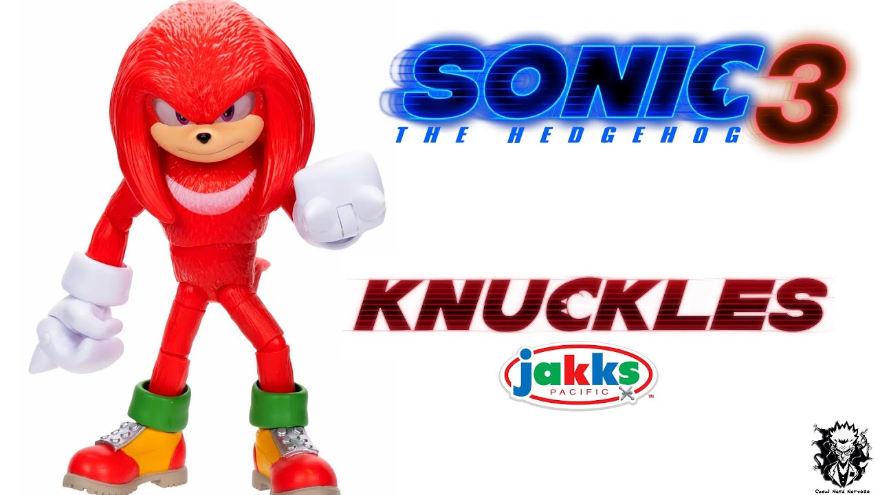 DESEMBALANDO KNUCKLES DO FILME SONIC 3 REVIEW & UNBOXING COMPLETO PT/BR