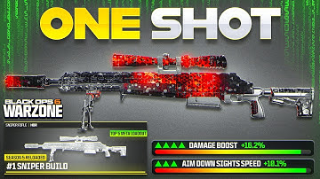the #1 HDR LOADOUT is the BEST SNIPER in WARZONE BO6 RIGHT NOW! (Best HDR Sniper Class Build)