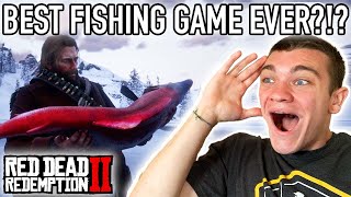 BEST FISHING GAME EVER??? Red Dead Redemption 2 Ep.25 - Kendall Gray screenshot 4