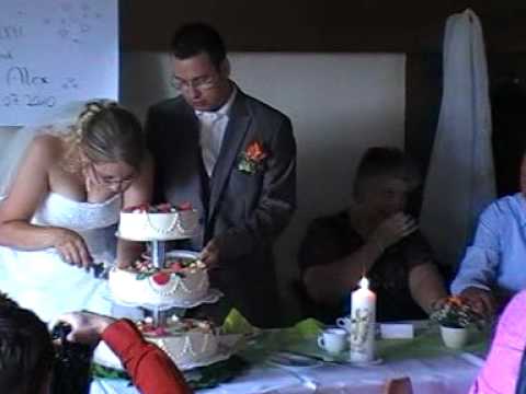 Hochzeit Daniela und Alexander Link Bilder zu Hochzeitstorte 31.07 Video Hubert Fella