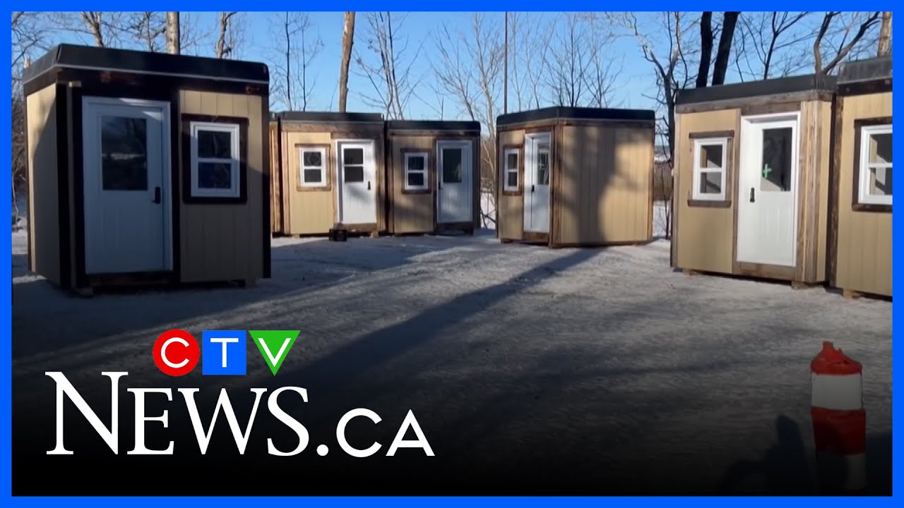 New transitional housing units in Fredericton - YouTube