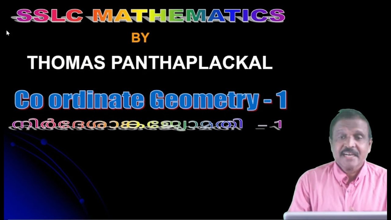 Thomas Pock Math CO ORDINATE GEOMETRY -1 Mathematics Class for 10th by Thomas ...