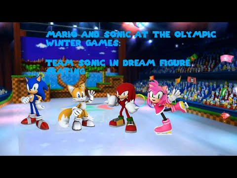 Mario And Sonic At The Olympic Winter Games Team Sonic In Dream Figure Skating