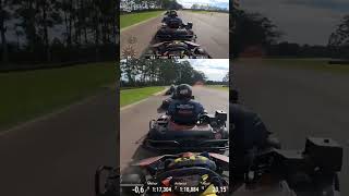 Ultrapassem dupla! Vídeo completo no canal! #racing #karting #gopro #cka #race #renthal