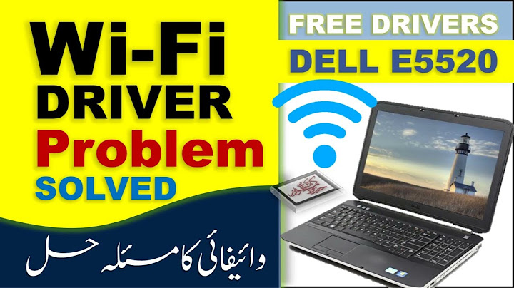 Driver card wifi win 7 cua lap top dell 5420