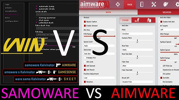 AIMWARE&GAMESENSE TAPPED FREE🔥CSGO HVH DOWNLAOD🔥"SAMOWARE"🔥CS:GO,NEW UPDATE!