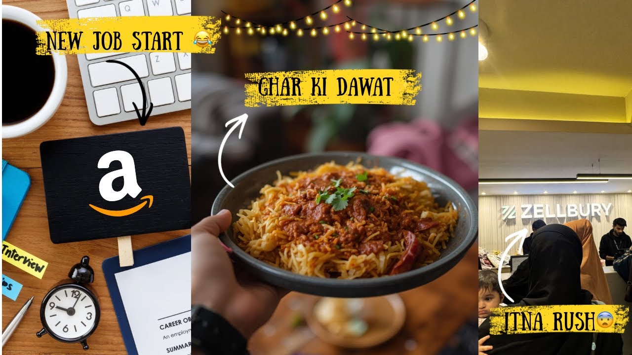 Meri New Remote Job Unpaid😂 | Shadi Ke Baad Behn Ki Dawat 🍽️ | Malls Main Abhi Se Rush Start 😦