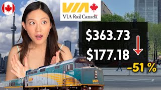 How to save 50% on VIARAIL Tickets (2 tips)