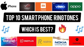 Top 10 Ringtones | Top 10 branded smartphone ringtones | The best ringtones | All mobile ringtones