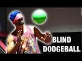 INSANE BLIND DODGEBALL CHALLENGE AT TRAMPOLINE PARK (with flips!)