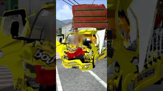 Canter mbois gayor laka tercium kereta #bussid