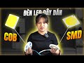 So sánh LED dây dán COB &amp; LED dây dán: Lựa chọn nào sẽ tốt nhất dành cho bạn?