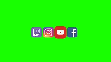 Free Youtube Animation stikers, icon, subscribe button / Green screen chroma keys