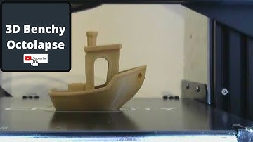 Creality Ender 3 pro.Timelapse/octolapse of a 3D Benchy #shorts #3dprinting