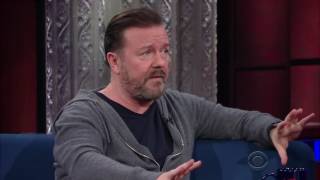 Ricky Gervais about religion vs science (Stephen Colbert, 2017)