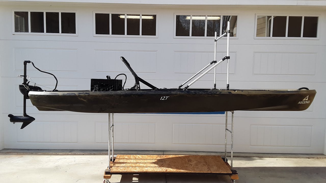 Ascend 12T Motorized Kayak Modifications YouTube