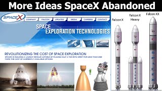 Massive Rockets, Engines and Parachutes: More Ideas That SpaceX Abandoned