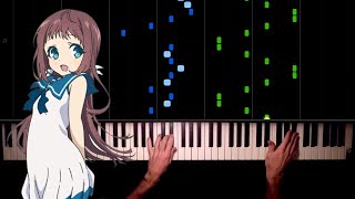 Video thumbnail of "Nagi No Asukara Op 2 Piano (Arr. Animenz) //Ebb and Flow"