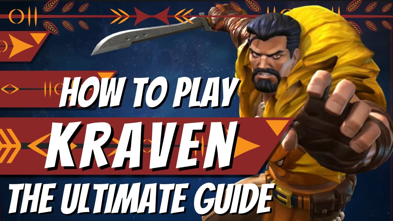 How to Use Kraven MCoC Guide Marvel Contest of Champions