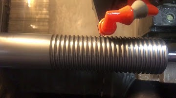 Cutting custom profile thread using regular insert and specialized Mastercam post processor