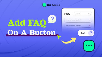 How To Add FAQ (Frequently Asked Questions) In A Button On Your WordPress Website Using Bit Assist