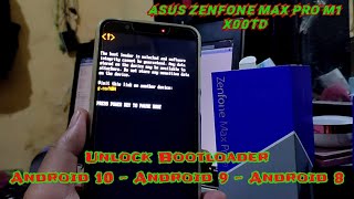 Cara Unlock Bootloader Asus Zenfone Max Pro M1 Working On Android 10 , Android 9 , Android 8