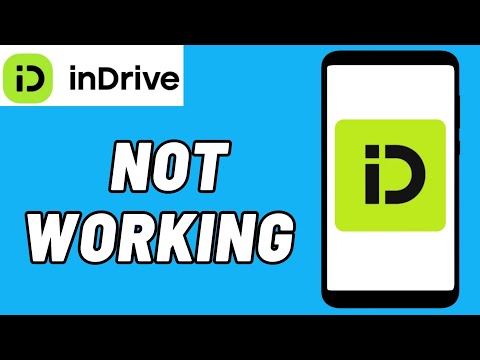 How to fix inDrive App Not Working Problem Solve