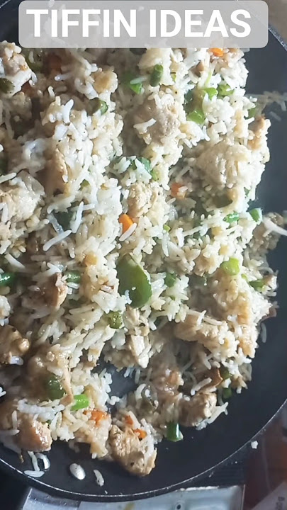 #viralvideo #trending #friedrice #chickenrecipes #tiffinrecipe #tiffinidea