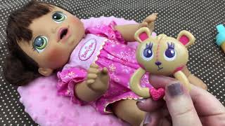 Fan Mail with Crawling and Attempted Feeding Baby Alive Baby Goes Bye Bye Doll