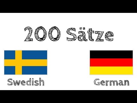 Video: Schwedisch Lernen