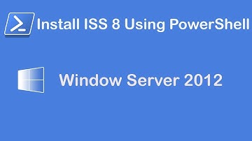 Windows server 2012: IIS installation and testing 2019