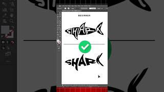 Adobe Illustrator tutorial turning any shape into logo design