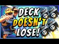 IMPOSSIBLE TO DEFEND THIS! NEW #1 CYCLE DECK in CLASH ROYALE!
