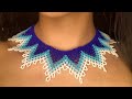 Collar en mostacilla / beaded necklace