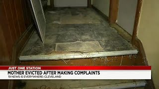 Cleveland woman gets eviction notice, loses Section 8 after complaints about unsafe conditions